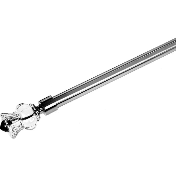 16/19 Mm Drape Pole Set (Trumpet - Nickel) (28-48)