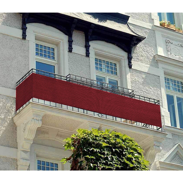 Privacy Balcony Cover (Red)