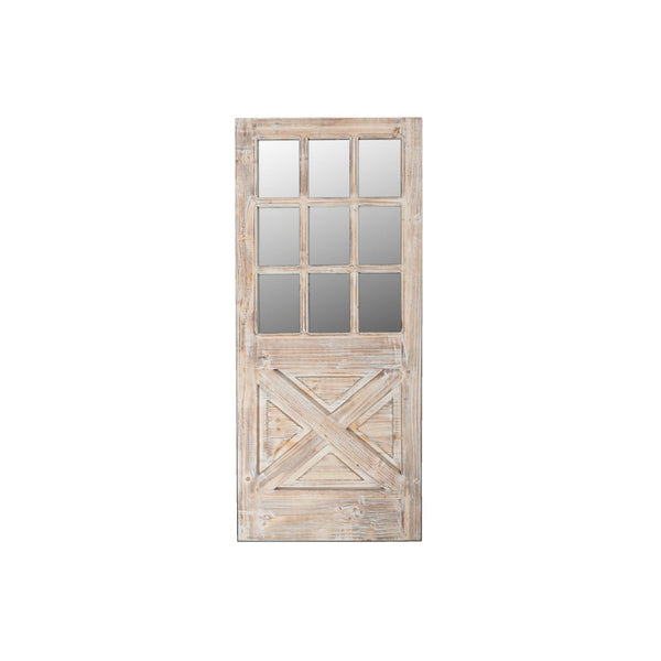 Wood Door Frame With Mirror