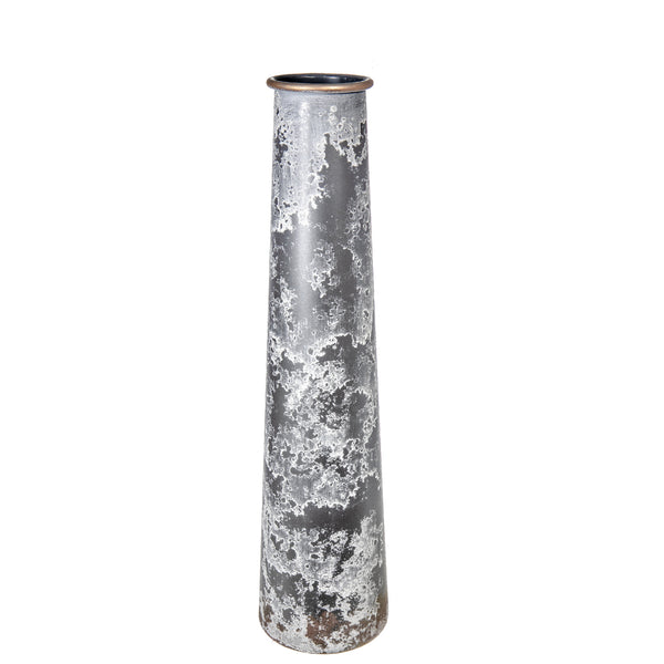 Metal Vase 24" Oxy
