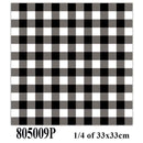 20 Pack Luncheon 3 Ply Napkin (White Buffalo) - Set of 6