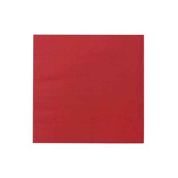 20 Pack Luncheon 3 Ply Napkin (Red) - Set of 6