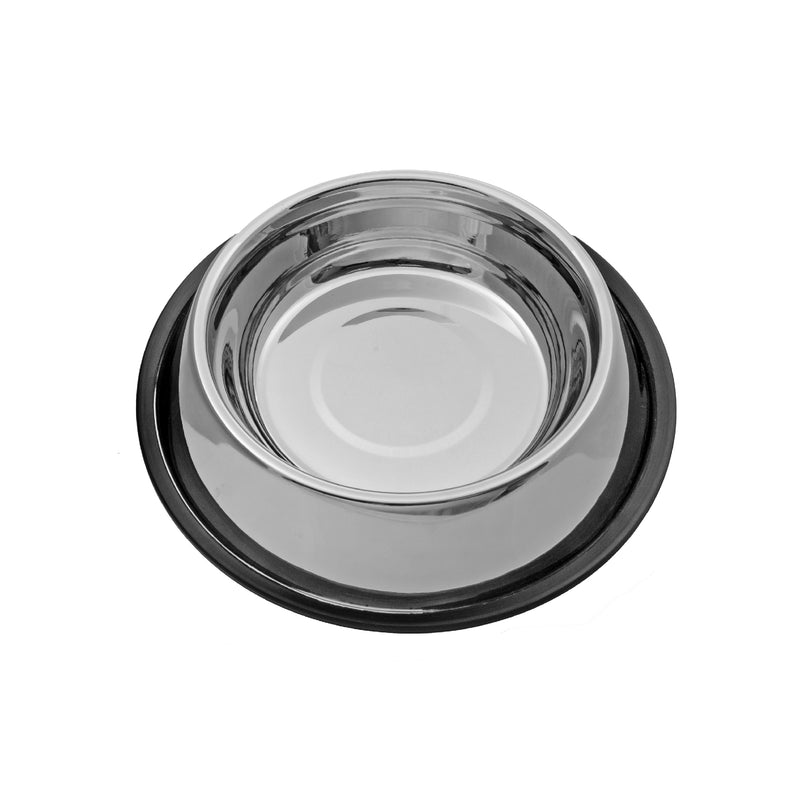 Stainless Steel Pet Bowl With Anti-Slip Ring Base