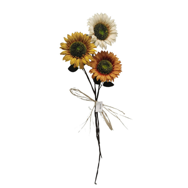Triple Sunflower Arrangment - Set of 2