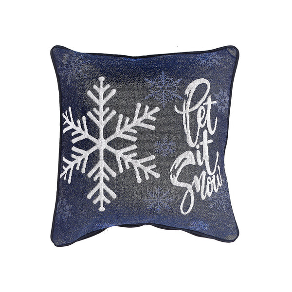 Tapestry Cushion (Let It Snow) (18 X 18) - Set of 2
