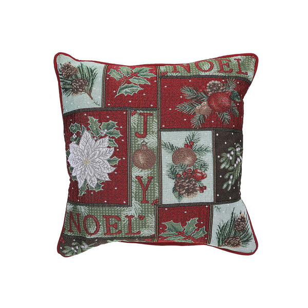 Tapestry Cushion (Noel Joy) (18 X 18) - Set of 2