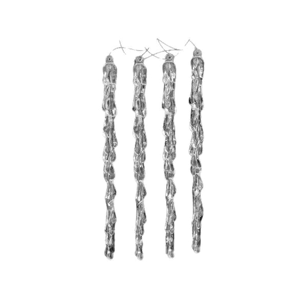 4 Pack Acrylic Icicles (8") - Set of 2