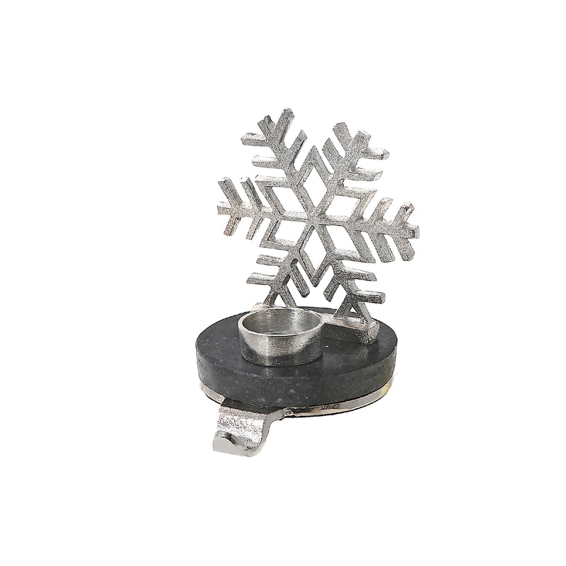 Christmas Snowflake With Tealight Stocking Holder