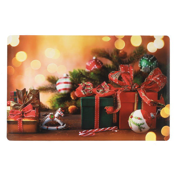 Plastic Placemat (Gift Boxes) - Set of 12