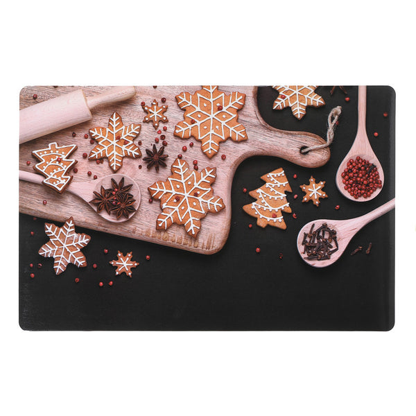 Plastic Placemat (Holiday Cookies) - Set of 12