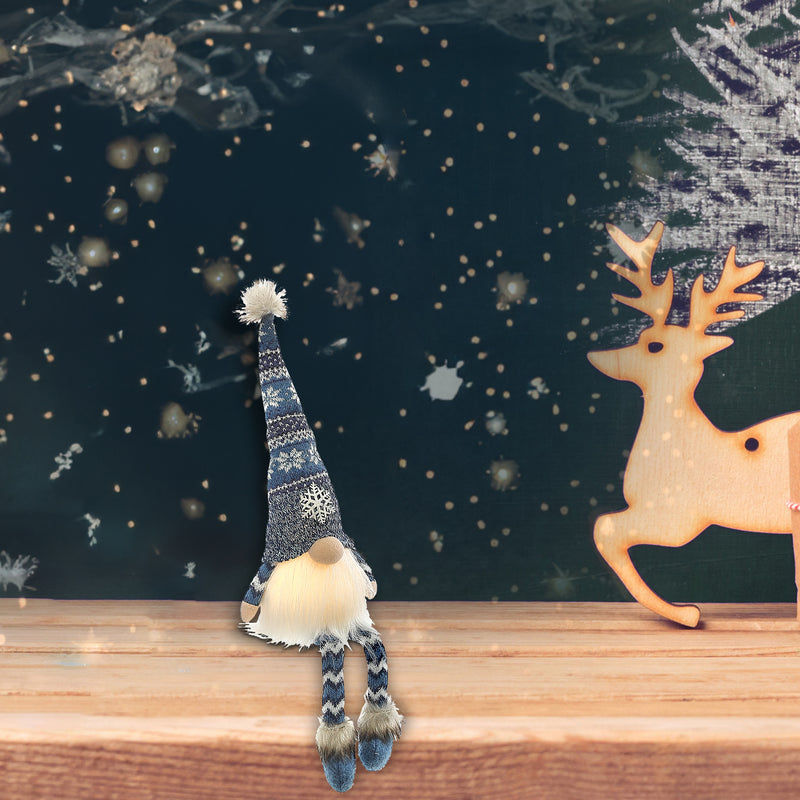 Christmas Led Winter Gnome Shelf Dangler