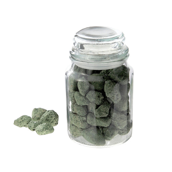 Aromatic Stones In Glass Jar With Lid (Forest Pine)