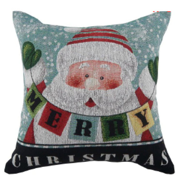 Cushion (Merry Christmas Santa) - Set of 2