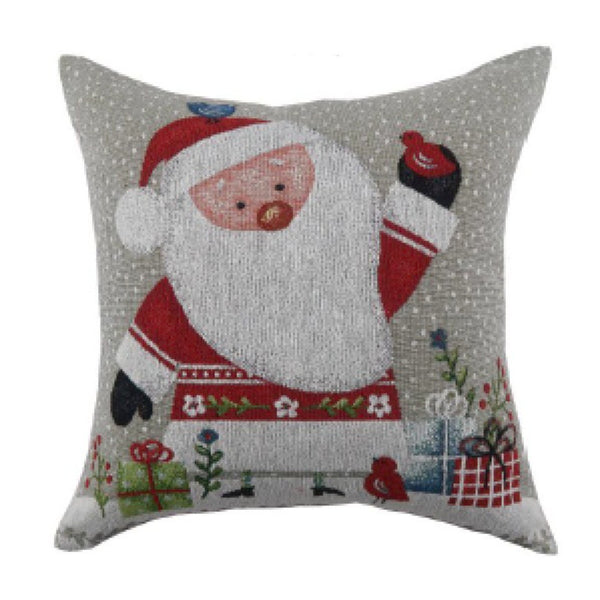 Cushion (Santa With Presents) - Set of 2