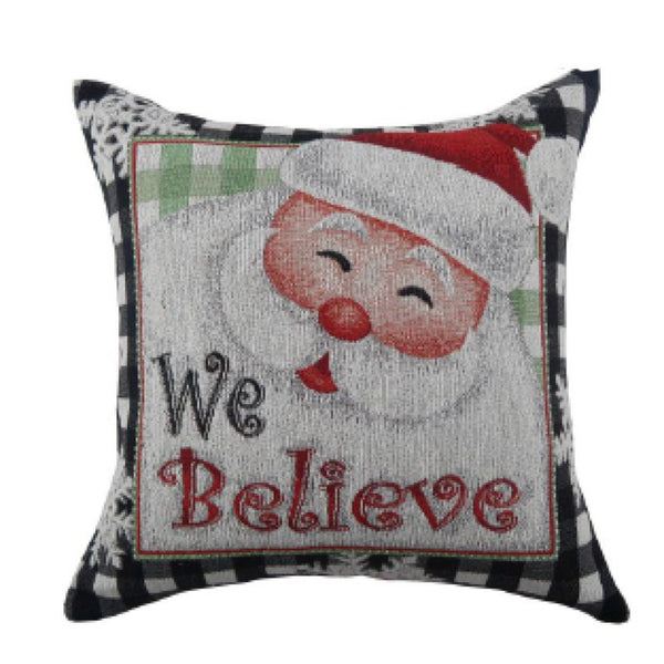 Cushion (Santa We Believe) - Set of 2