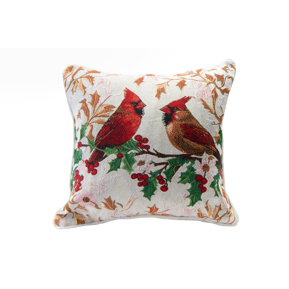 Tapestry Christmas cushions