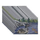Tapestry Placemat Loon 13 X 18" - Set of 12