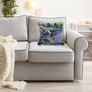 Tapestry Cushion Loon 18 X 18" - Set of 2