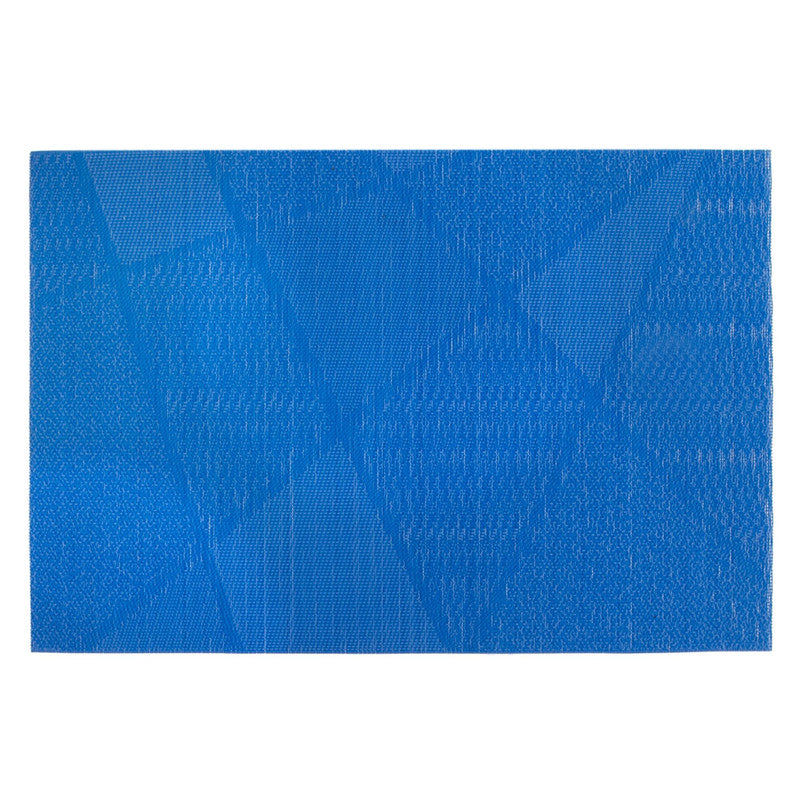 Vinyl Placemat (Electrify) (Blue) - Set of 12