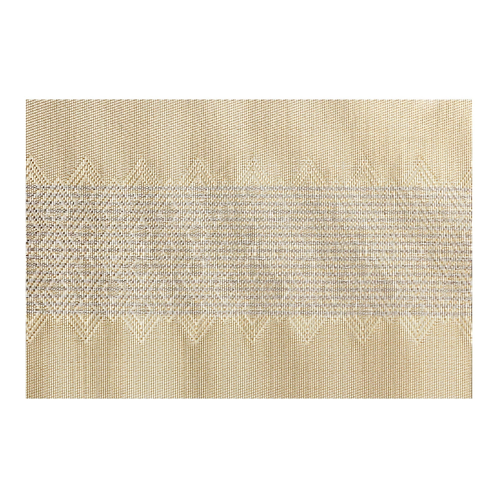 Vinyl Placemat Diamond Band Gold Set Of 12, Dining Table Decor, Kitchen Accessory