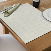 Vinyl Placemat Windmill Light Green Set Of 12, Dining Table Decor, Kitchen Accessory