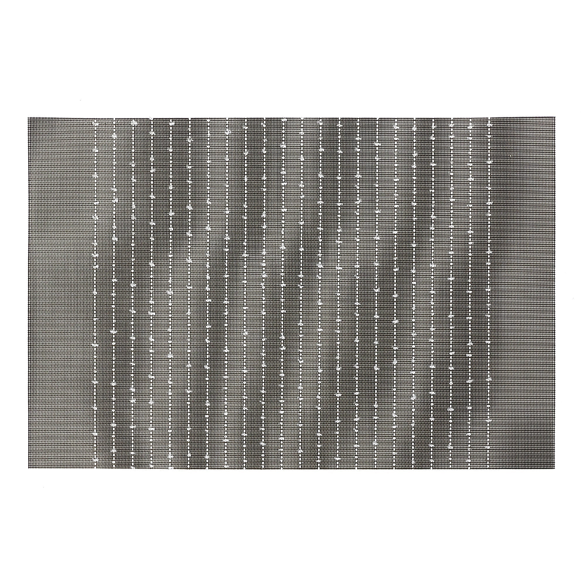 Vinyl Cotton Placemat Pinstripe Sage Green Set Of 12, Modern Table Decor, Dining Table Accessories