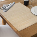Vinyl Placemat Linen - Set of 12