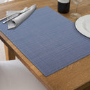 Vinyl Placemat Linen - Set of 12
