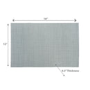 Vinyl Placemat Linen - Set of 12