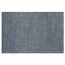 Woven Pvc Placemat With Lurex Blue - Set of 12