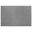 Woven Pvc Placemat With Lurex Grey - Set of 12