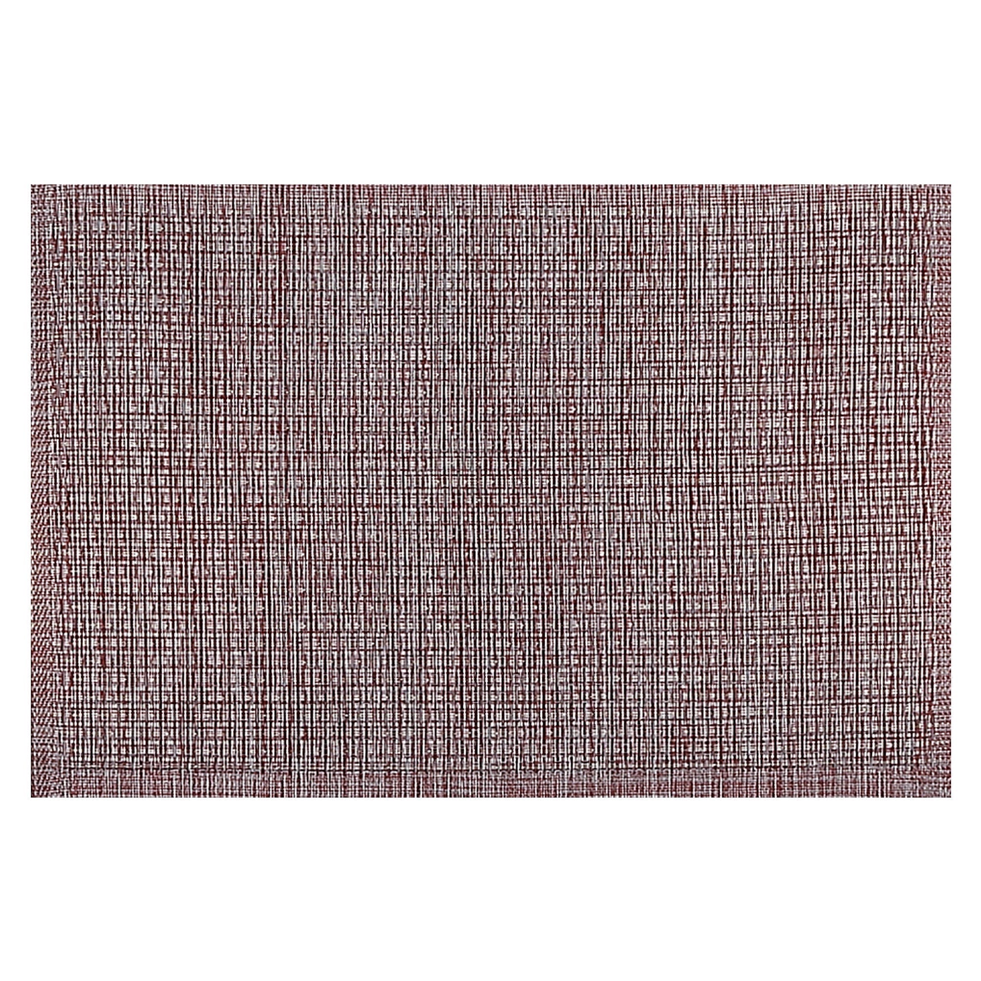 Red Lurex Woven PVC Placemat Set of 12 – Sparkling Table Decor, Durable Mats