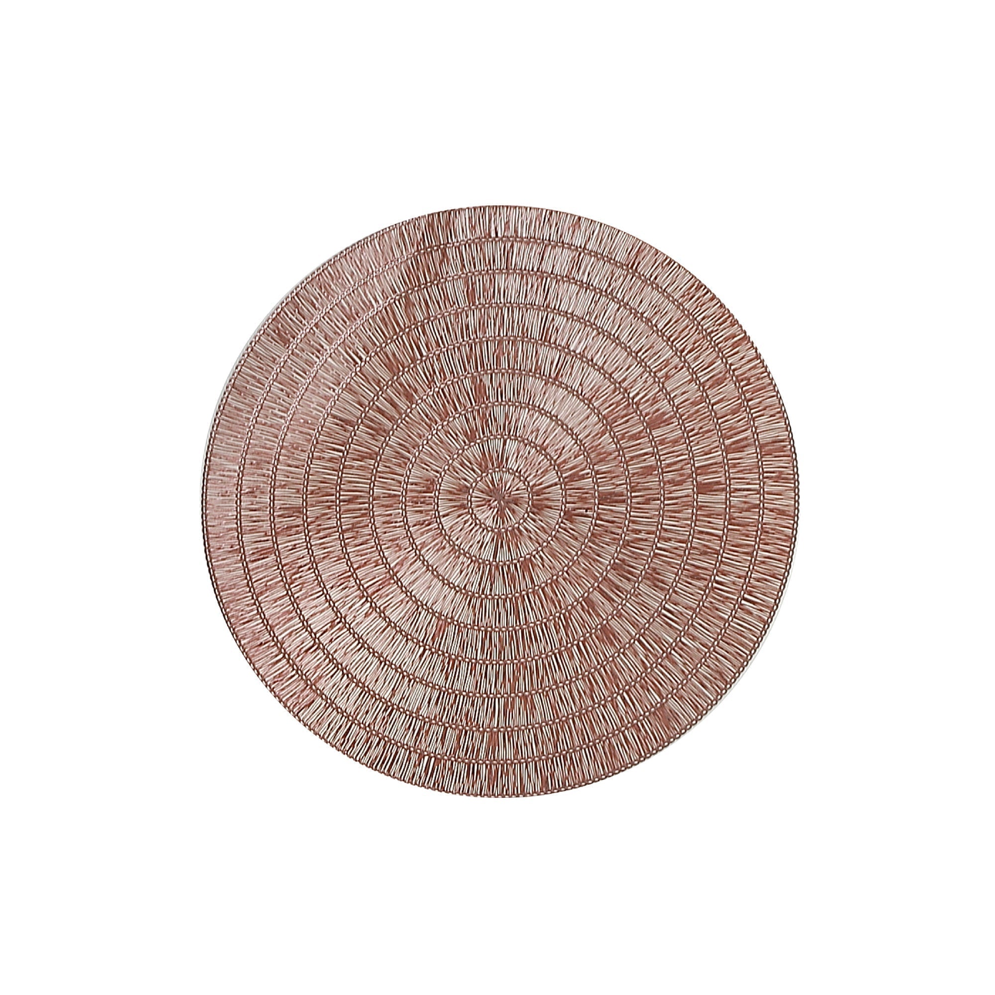 Rose Round PVC Lace Placemat Set of 12 – Elegant Table Decor, Easy-Clean Mats
