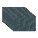 Woven Pvc Placemat Wave - Set of 12