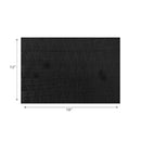 Woven Pvc Placemat Triangle - Set of 12