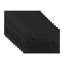 Woven Pvc Placemat Triangle - Set of 12