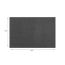 Woven Pvc Placemat Triangle - Set of 12