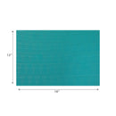 Woven Pvc Placemat Triangle - Set of 12