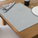 Woven Pvc Placemat Triangle Dot - Set of 12