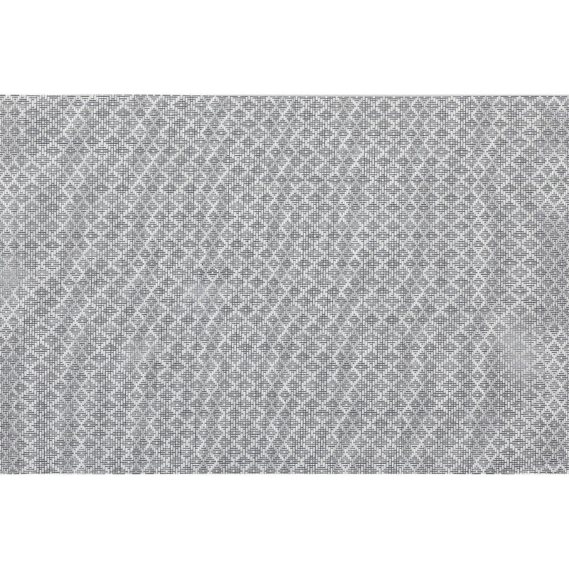 Woven Pvc Placemat Triangle Dot - Set of 12