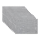 Woven Pvc Placemat Triangle Dot - Set of 12