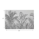 Woven Pvc Printed Placemat - Set of 12