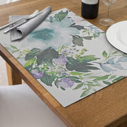 Woven PVC Printed Placemat, Textured Dining Table Mat, Heat Resistant, Non Slip Surface, Modern Kitchen Decor, Set of 12
