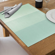 Woven PVC Placemat Set Light Blue Of 4 Set Of 3, Table Decoration