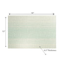 Woven Pvc Placemat Set Of 4 Sandy - Set of 3