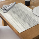 Woven Pvc Placemat Set Of 4 Sandy - Set of 3
