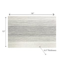 Woven Pvc Placemat Set Of 4 Sandy - Set of 3