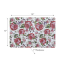 Printed Cork Backed Placemat Pomegranate - Set of 12