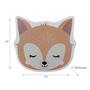 Fox Head Placemat With Eva Backing - Set of 12