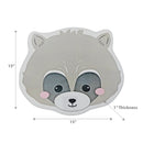 Racoon Head Placemat With Eva Backing - Set of 12
